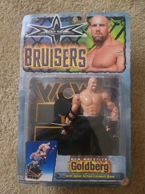 WCW Wrestlers Goldberg Action Figure - Black Pants